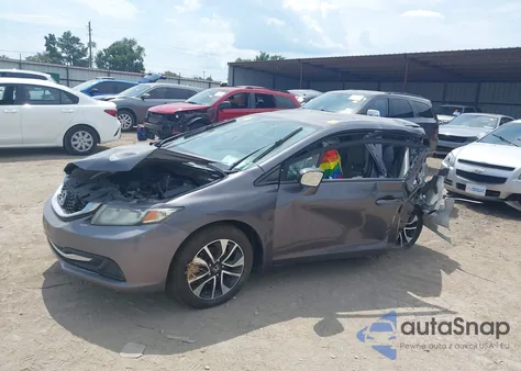 2015 Honda Civic Ex z USA, uszkodzony, nr VIN 19XFB2F88FE067068